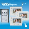 Video Doorphone ZDL-37M 1 Caméra + 3 Moniteurs
